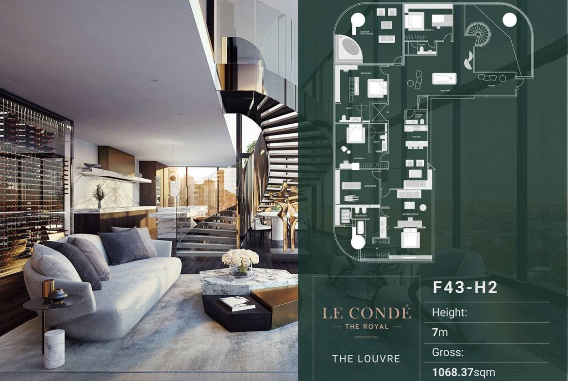 Le Condé Bkk1 Condo Project In Phnom Penh - Ellington Property