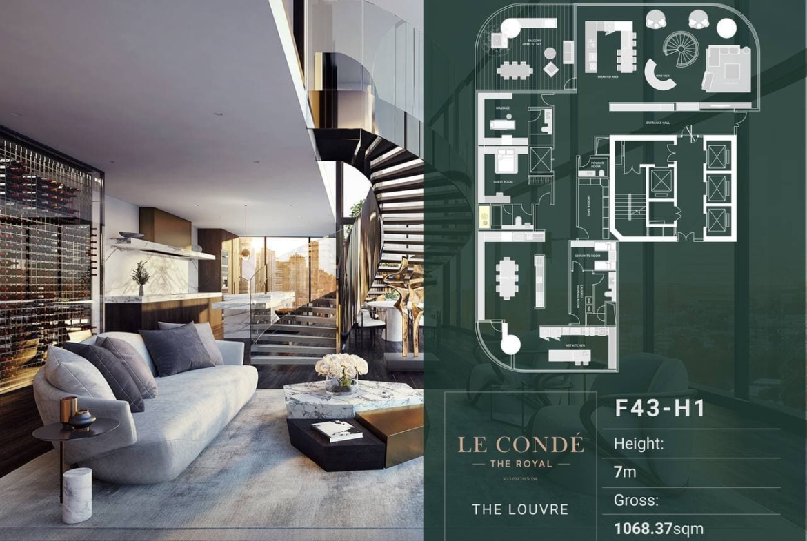 Le Condé Bkk1 Condo Project In Phnom Penh - Ellington Property