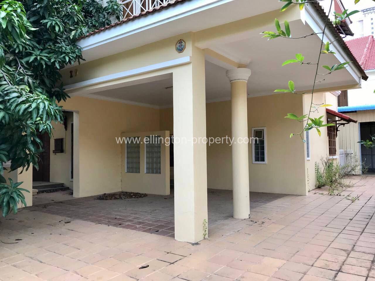 4 Bedrooms Borey For Rent Loacted In Chroy Chongvar - Ellington Property