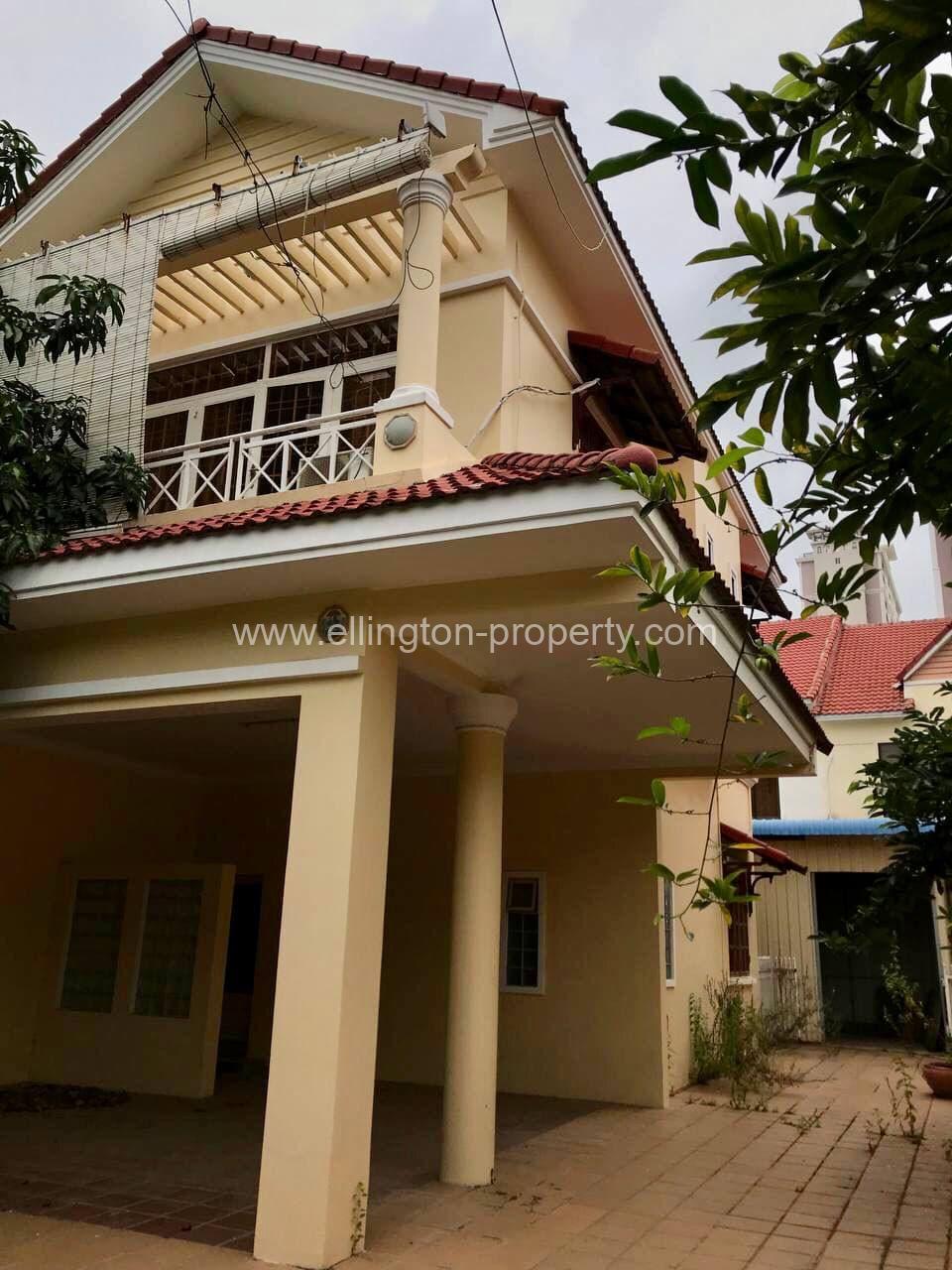 4 Bedrooms Borey For Rent Loacted In Chroy Chongvar - Ellington Property