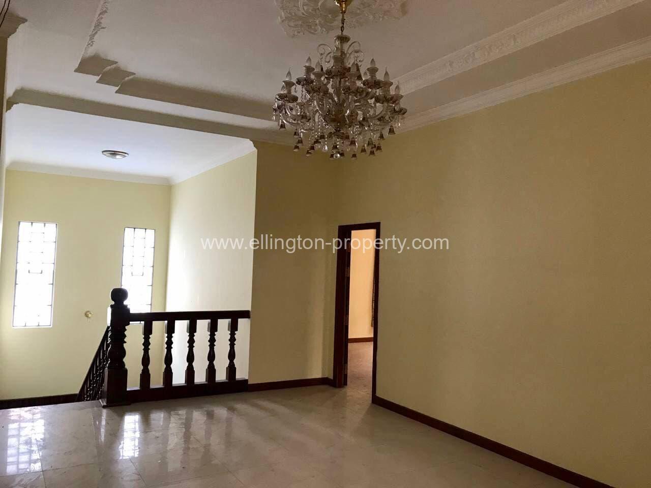 4 Bedrooms Borey For Rent Loacted In Chroy Chongvar - Ellington Property