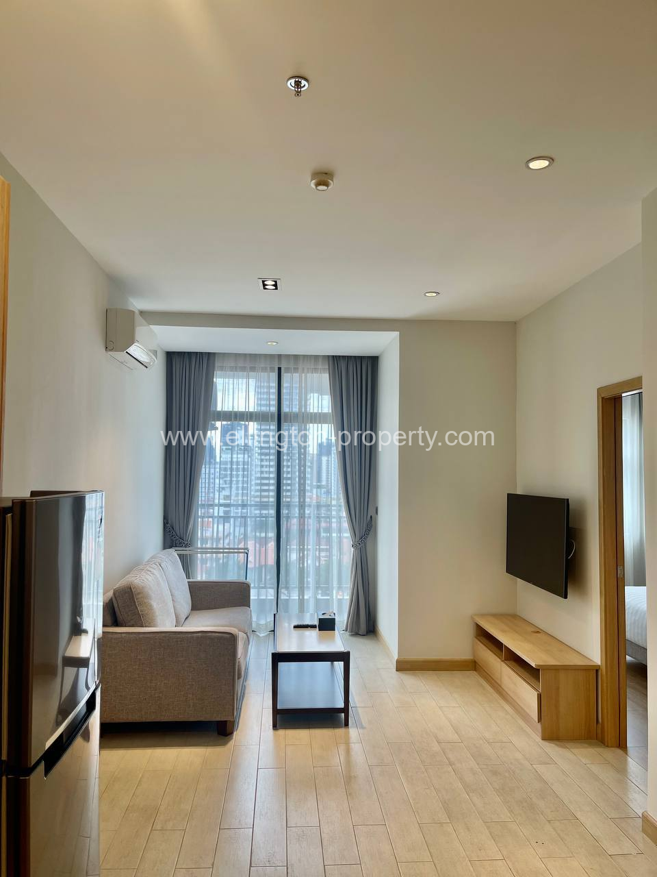 One Bedroom Serviced Apartment For Rent In Bkk1 - Ellington Property