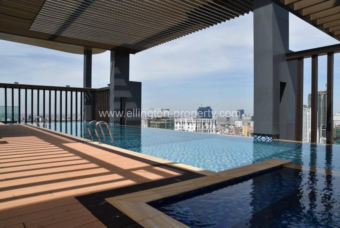 One Bedroom Serviced Apartment For Rent In Bkk1 - Ellington Property