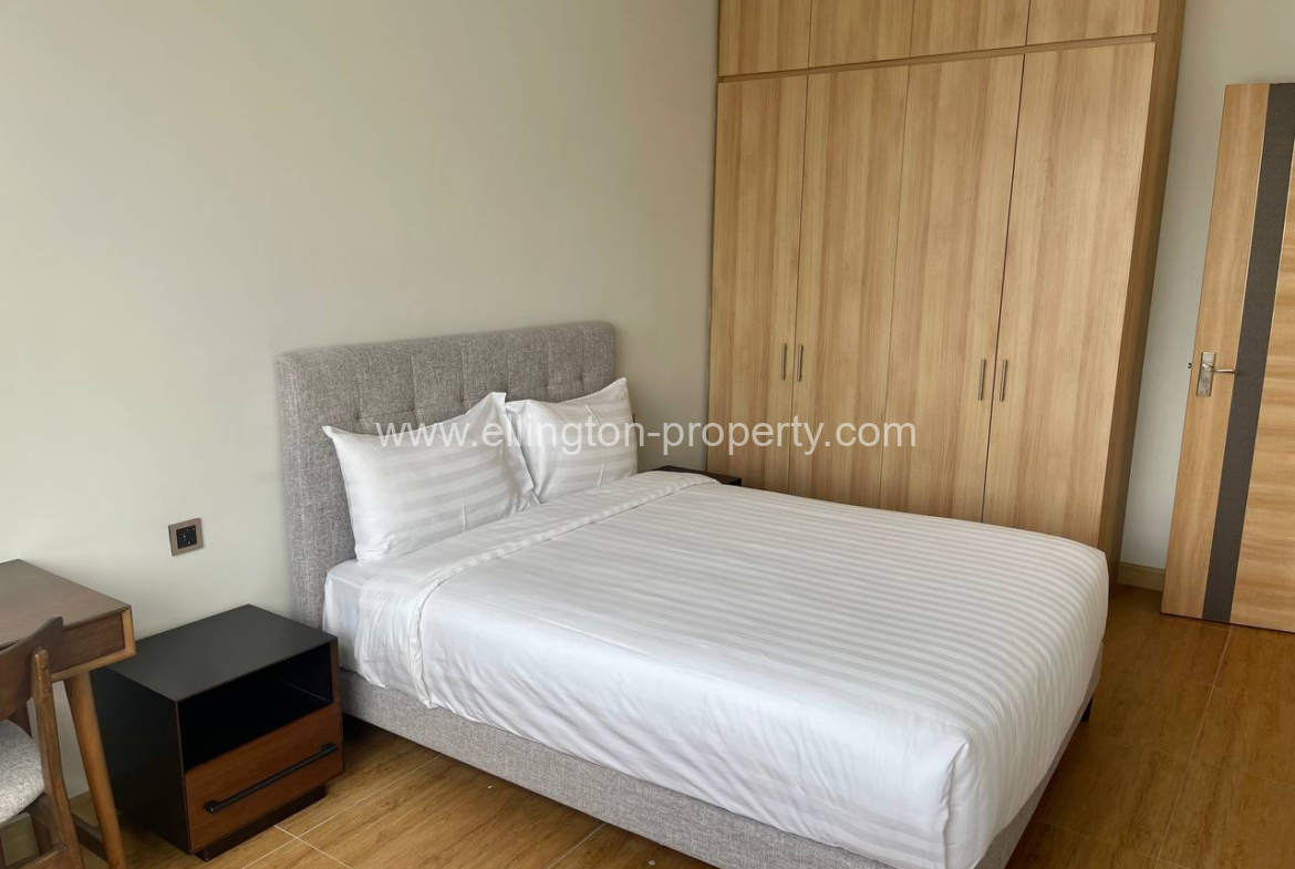 One Bedroom Serviced Apartment For Rent In Bkk1 - Ellington Property