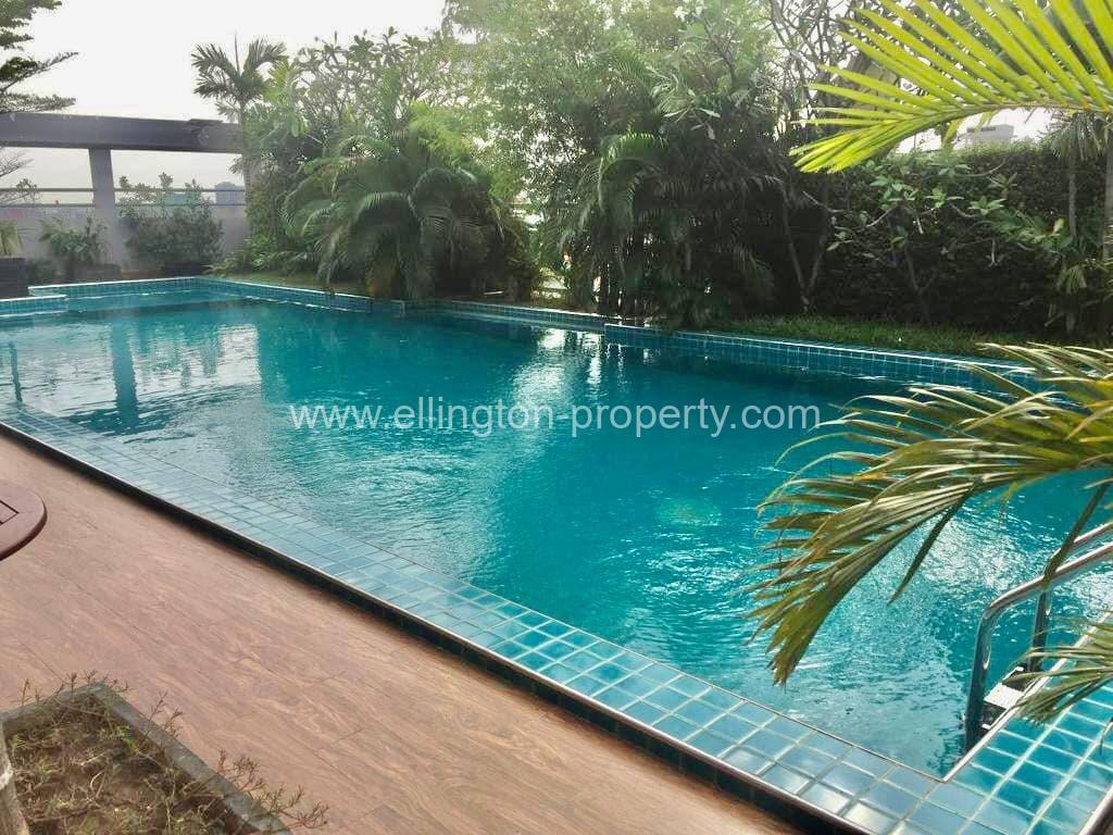 2 Bedrooms Apartment For Rent In Chamkarmon Bkk 1 - Ellington Property