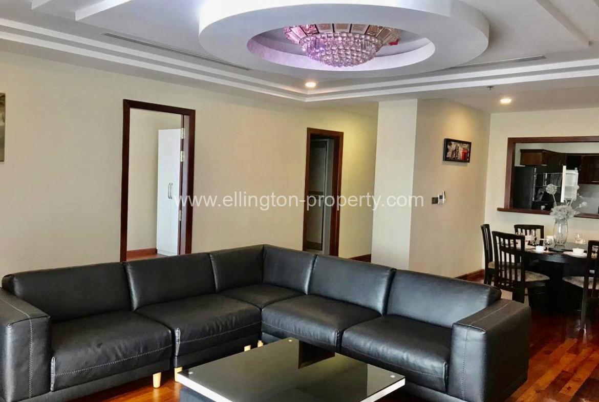 2 Bedrooms Apartment For Rent In Chamkarmon Bkk 1 - Ellington Property