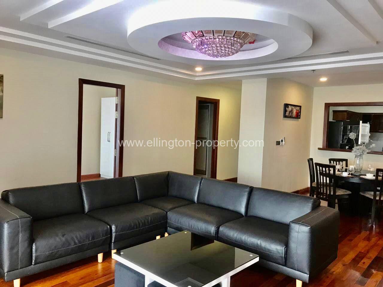 2 Bedrooms Apartment For Rent In Chamkarmon Bkk 1 - Ellington Property