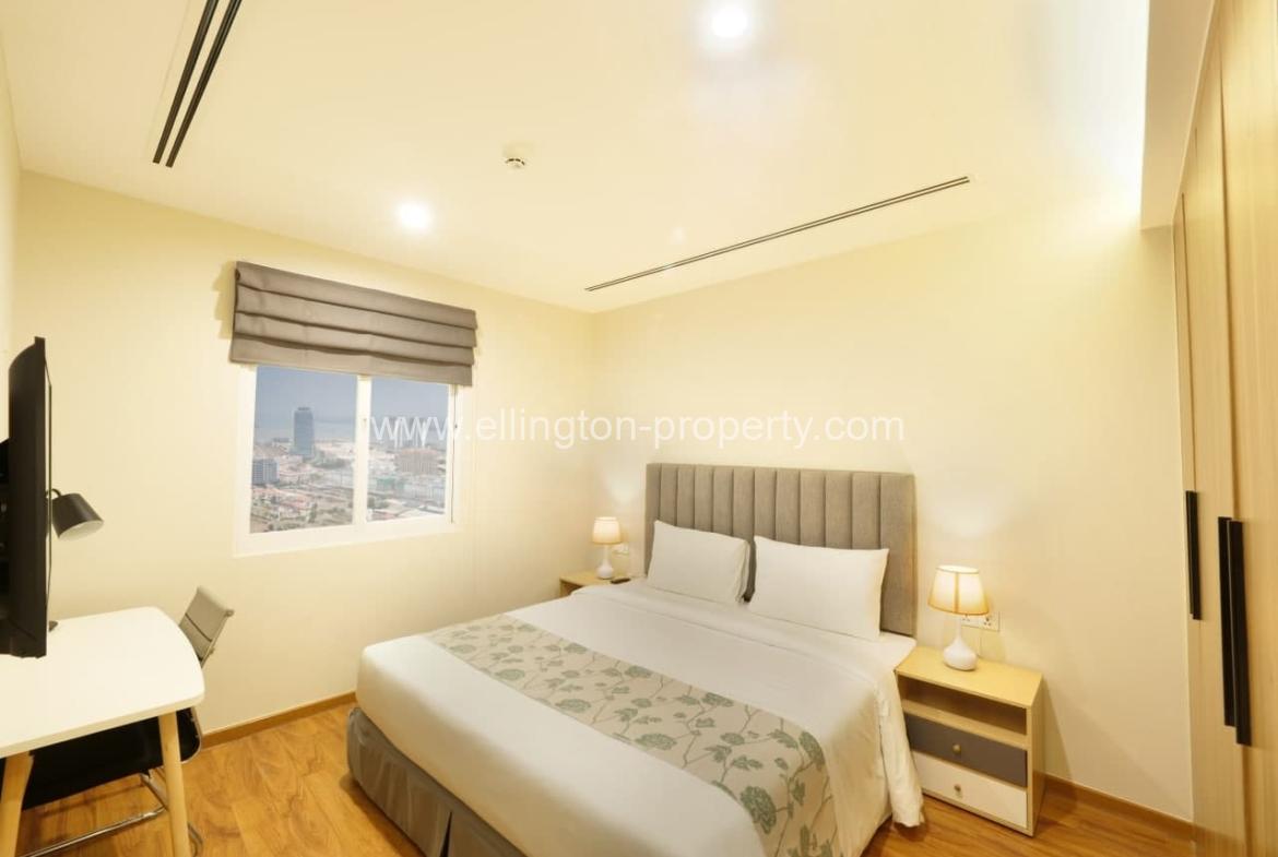 One Bedroom Serviced Apartment For Rent In Koh Pich - Ellington Property