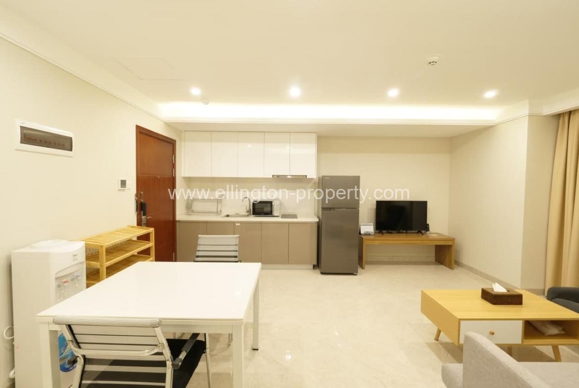 One Bedroom Serviced Apartment For Rent In Koh Pich - Ellington Property