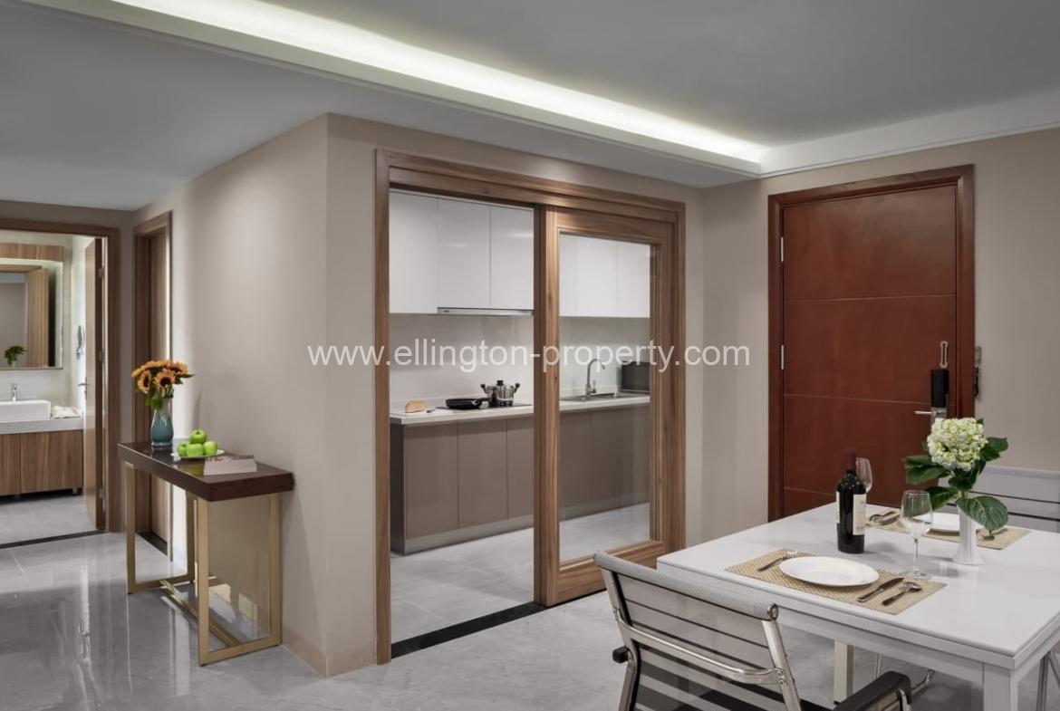 2bedrooms Serviced Apartment For Rent In Koh Pich - Ellington Property