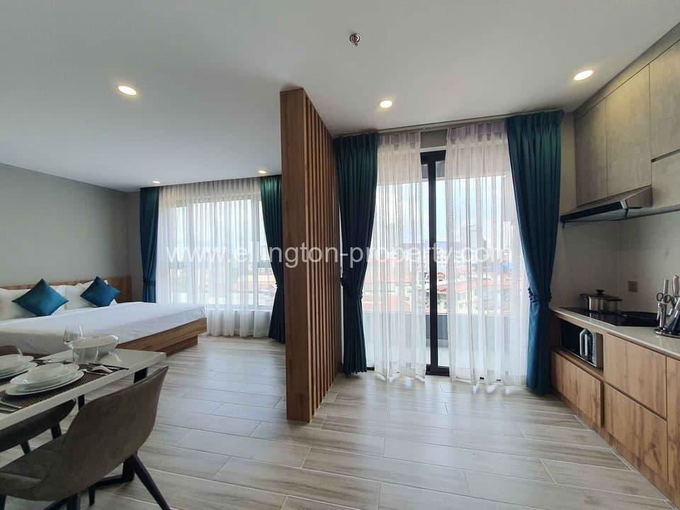 Studio Serviced Apartmrnt For Rent In Toul Kork - Ellington Property