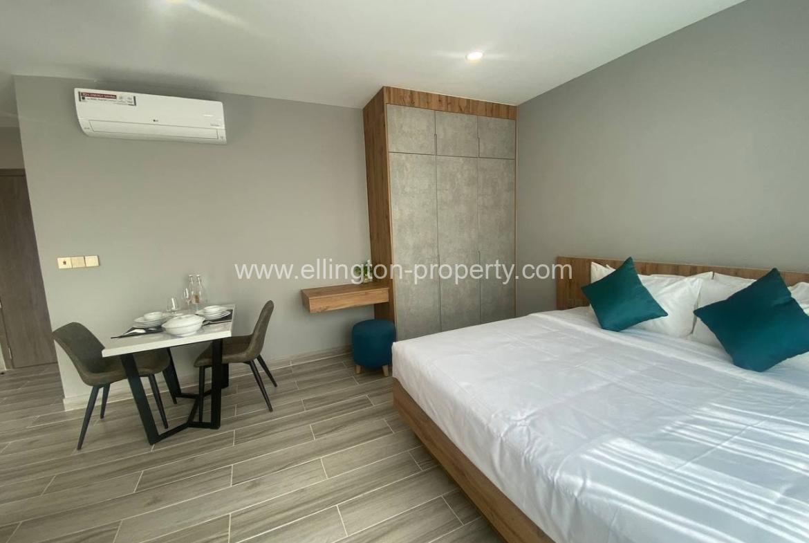 Studio Serviced Apartmrnt For Rent In Toul Kork - Ellington Property