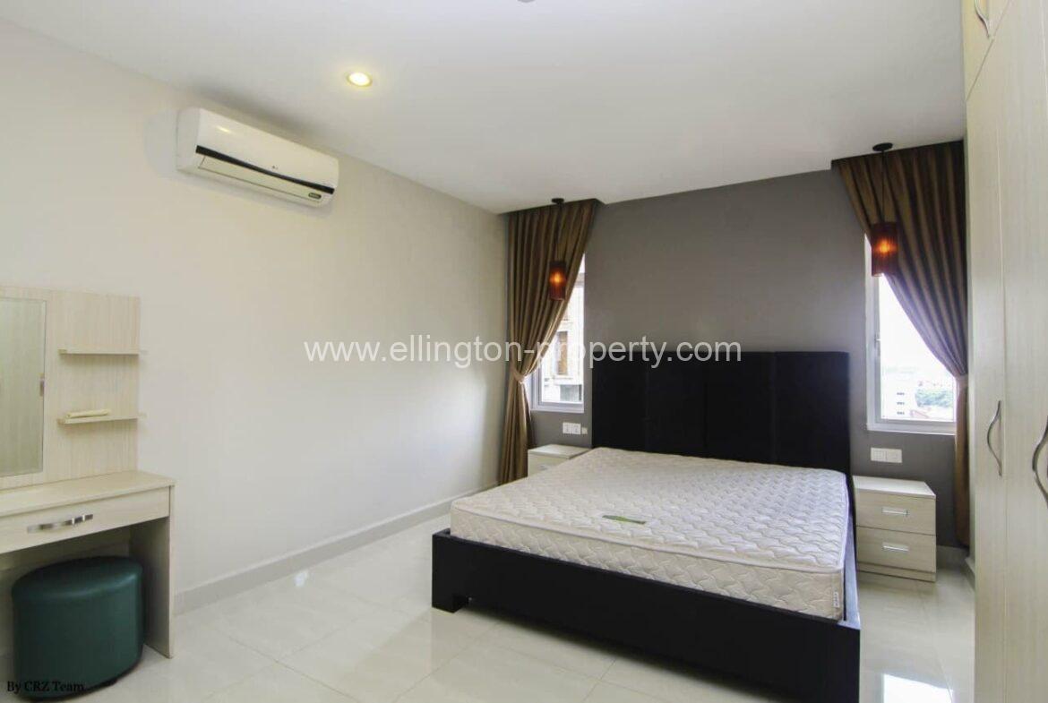 1 Bedroom Serviced Apartment For Rent Tuol Kork - Ellington Property