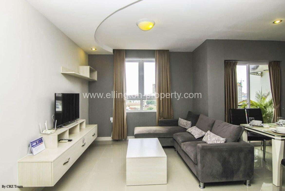 1 Bedroom Serviced Apartment For Rent Tuol Kork - Ellington Property