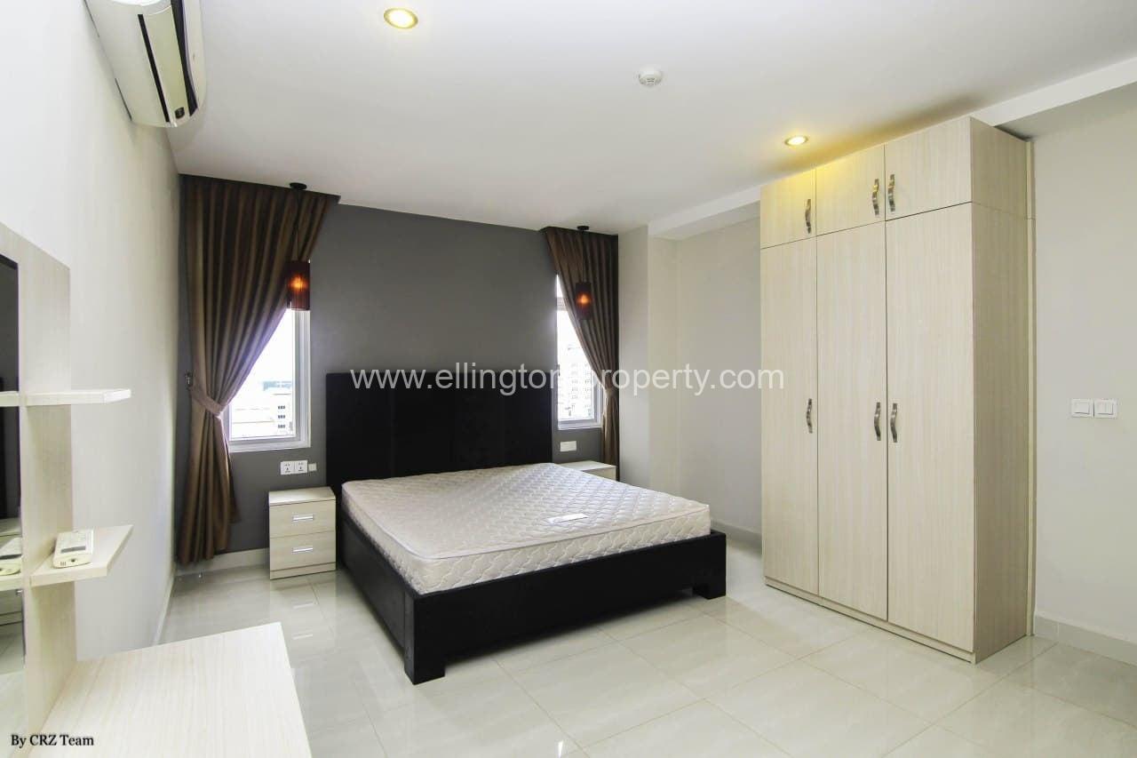 1 Bedroom Serviced Apartment For Rent Tuol Kork - Ellington Property