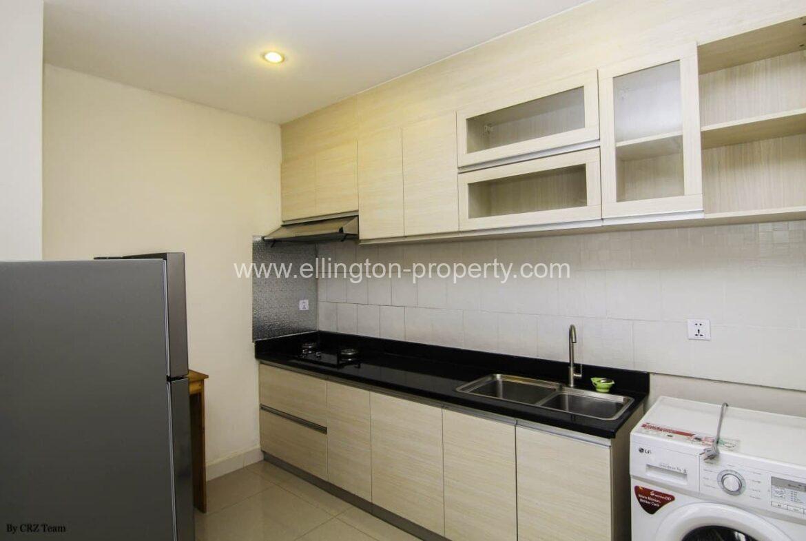 1 Bedroom Serviced Apartment For Rent Tuol Kork - Ellington Property