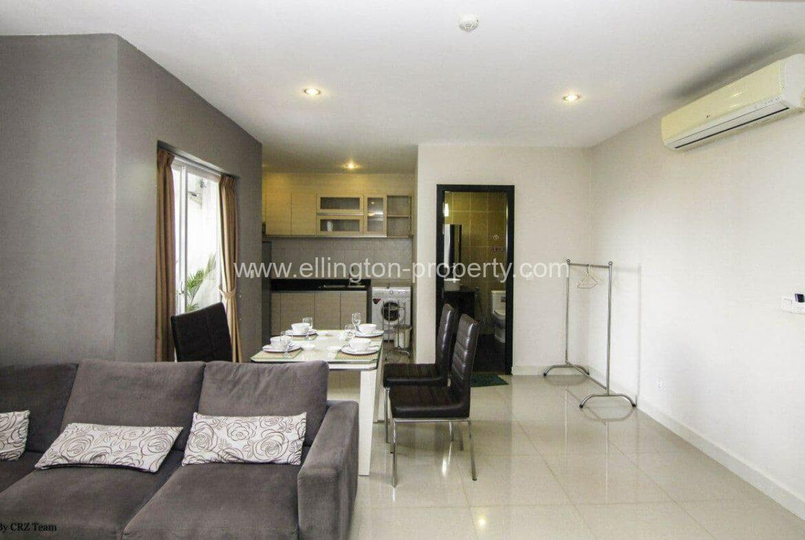 1 Bedroom Serviced Apartment For Rent Tuol Kork - Ellington Property