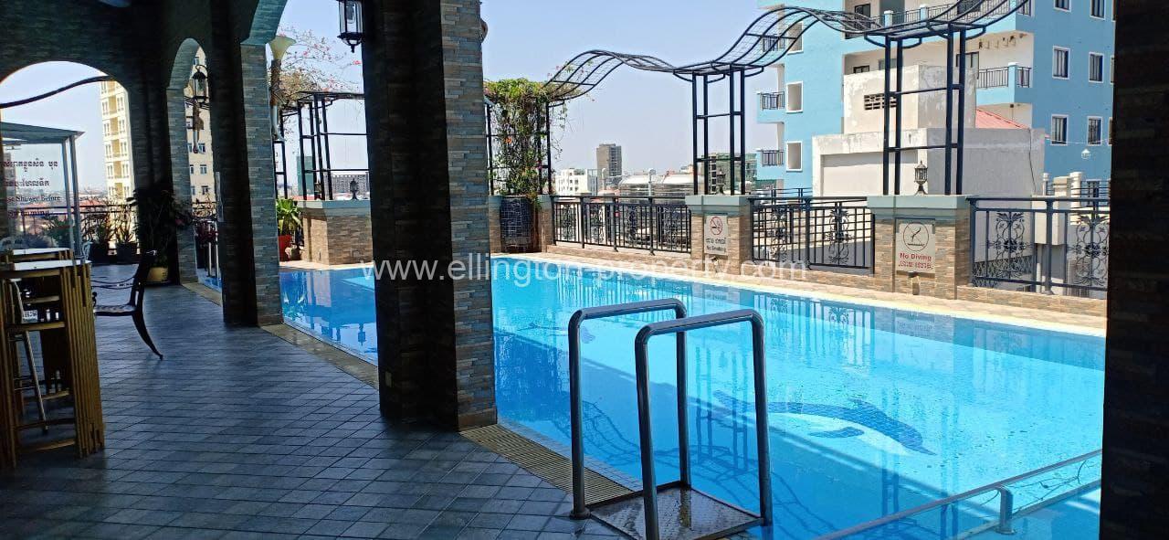 2 Bedrooms Services Apartment For Rent In Phsar Daem Thkov Id Sc 099 - Ellington Property