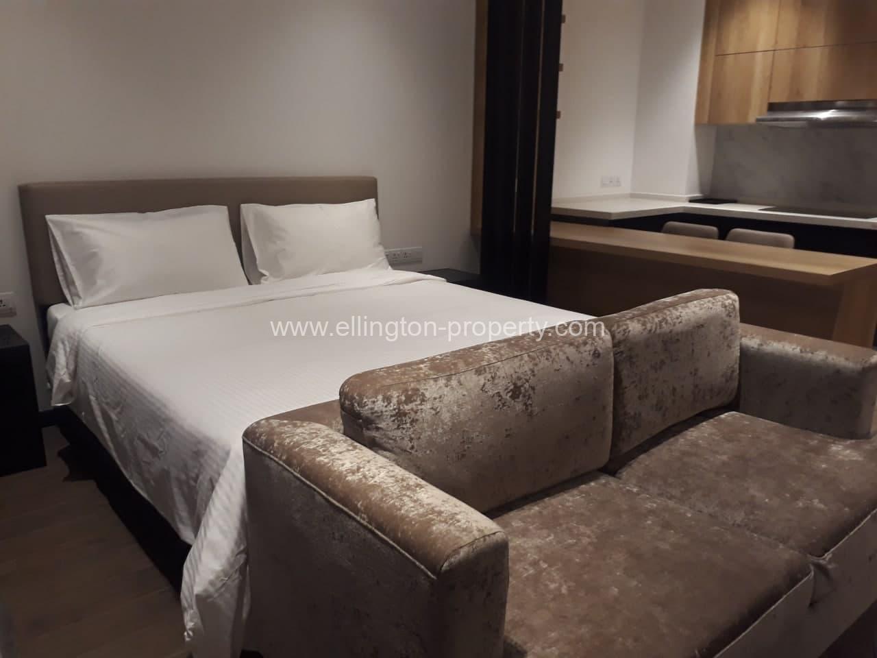 Studio Apartment For Rent In Tonle Bassacc - Ellington Property