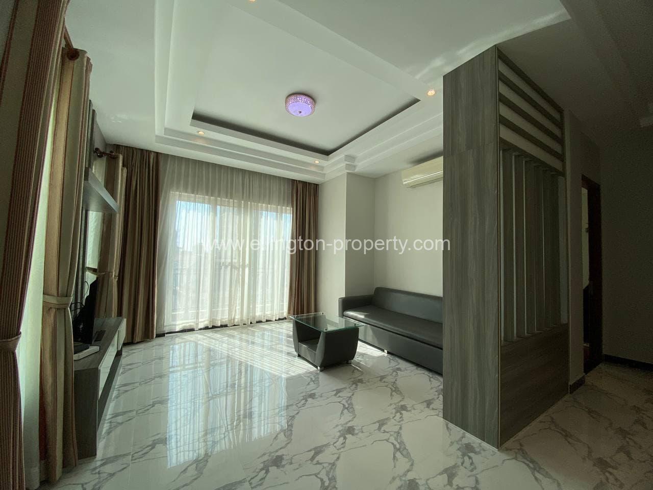 2 Bedrooms Services Apartment For Rent In Phsar Daem Thkov Id Sc 099 - Ellington Property