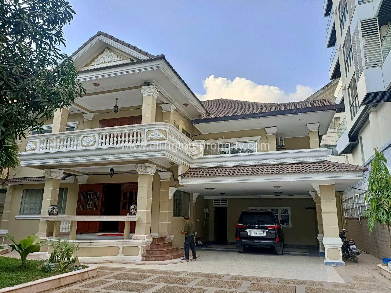 6 Bedrooms Villa For Rent In Tonle Basac Id Sn75 - Ellington Property