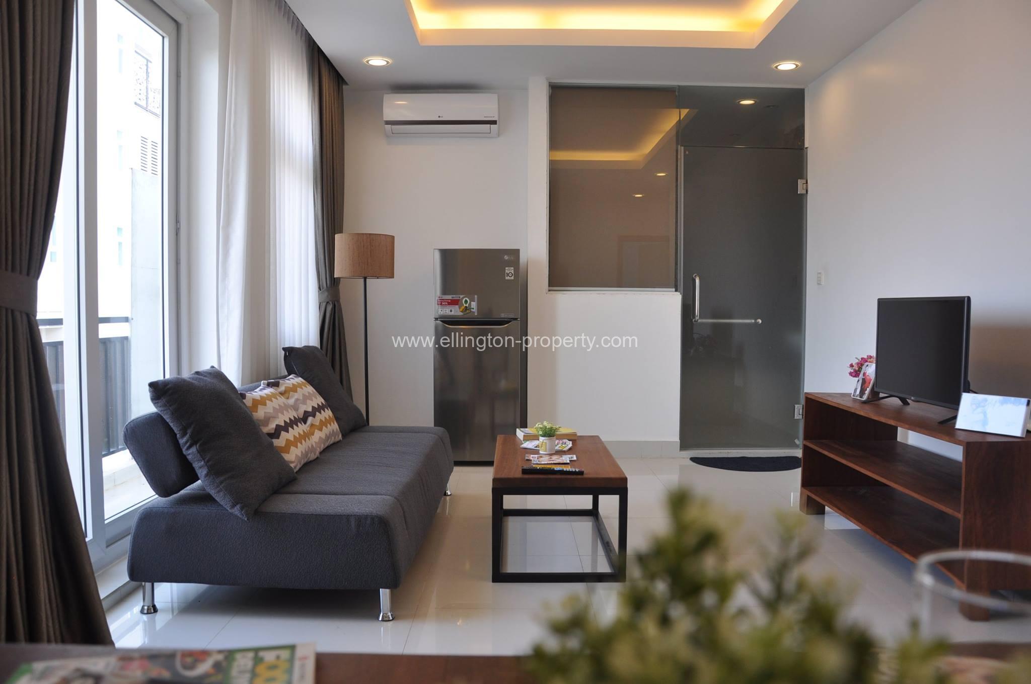 Modern Apartment One Bedroomsfor Rent In Toul Kork Area Near Tk Avenue - Ellington Property