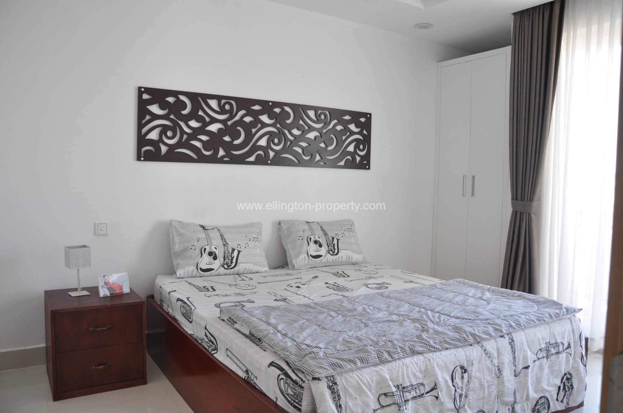 Modern Apartment One Bedroomsfor Rent In Toul Kork Area Near Tk Avenue - Ellington Property