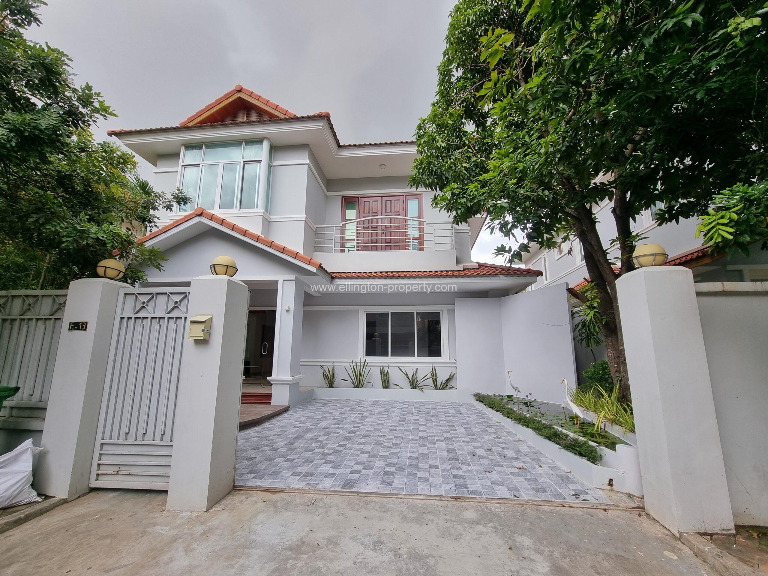 5 Bedrooms Villa For Rent In Tonle Basac Sc 109 - Ellington Property