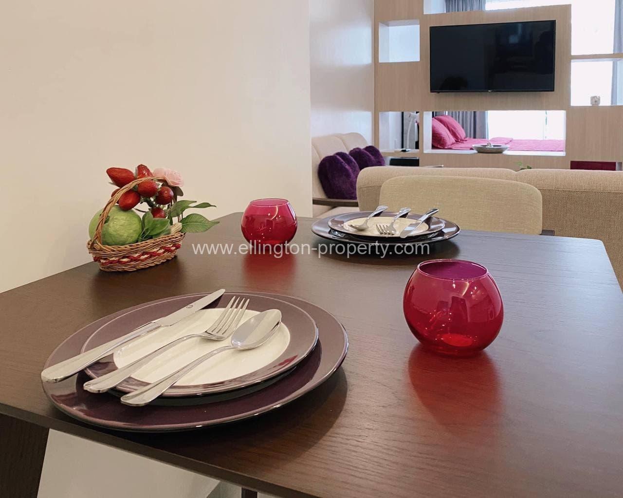 Studio Room Apartment For Rent In Wat Phom Id Sr064 - Ellington Property