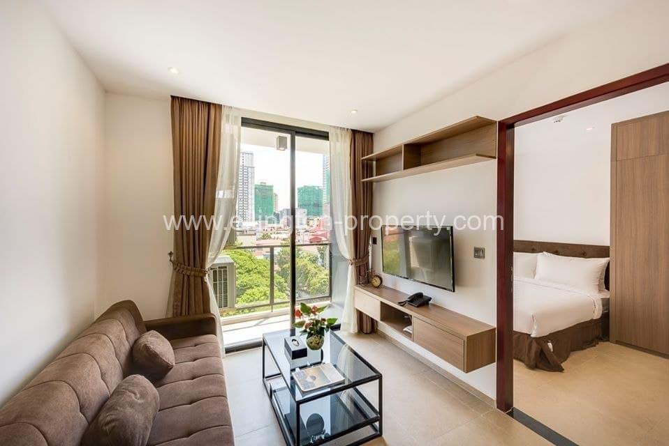 2 Bedroom Serviced Apartment For Rent In Bkk2 - Ellington Property