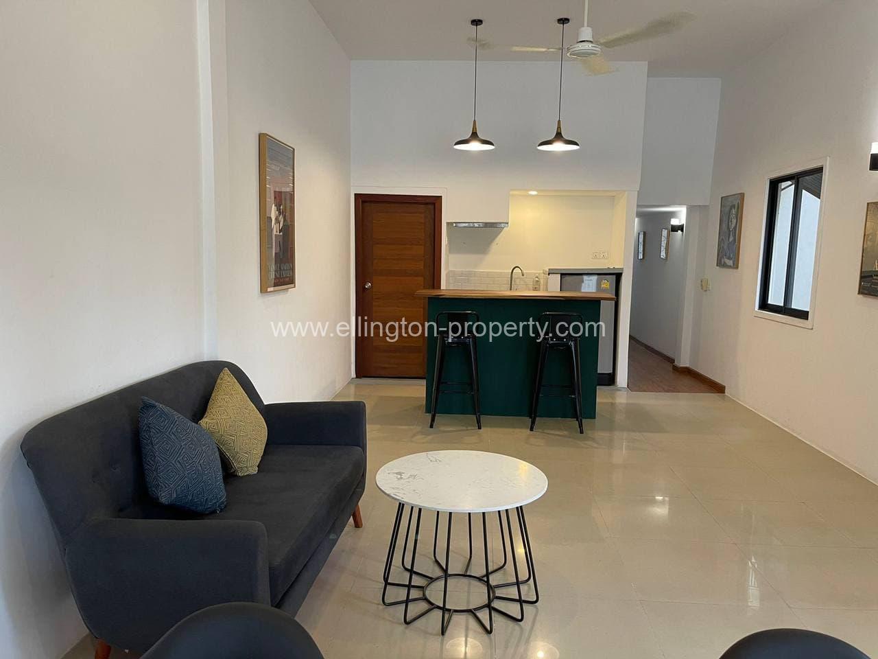 Renovated 2 Bedroom Apartment For Rent In Daun Penh Area - Ellington Property