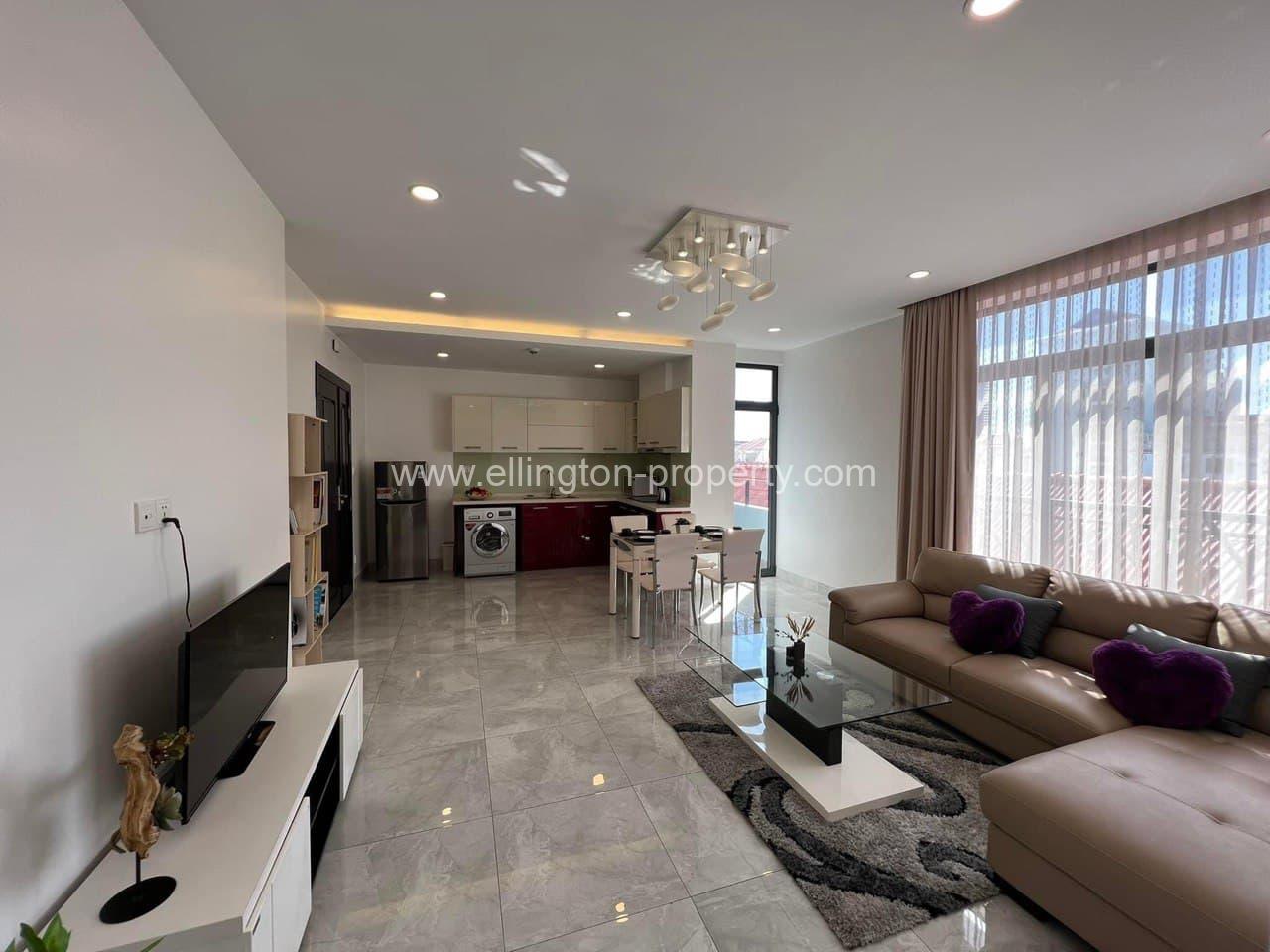 1 Bedroom Apartment For Rent In Wat Phom Id Sr065 - Ellington Property