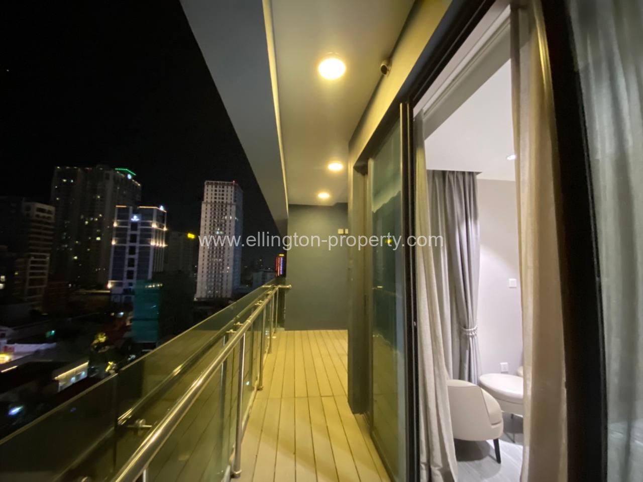 2 Bedroooms Serviced Apartmernt For Rent In Bkk1 - Ellington Property