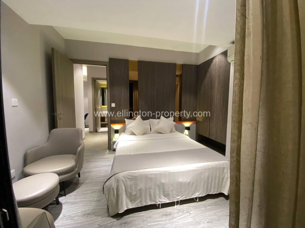 2 Bedroooms Serviced Apartmernt For Rent In Bkk1 - Ellington Property