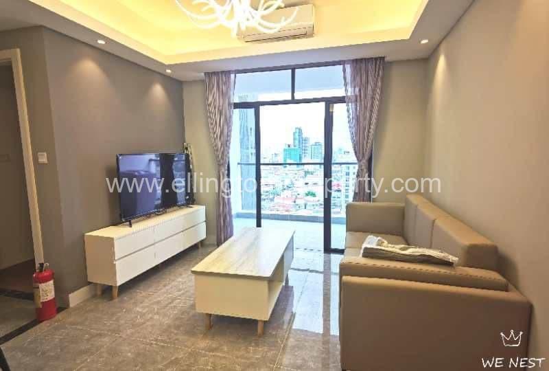 2 Bedroom Services Apartment Available For Rent Location At Bkk1 - Ellington Property