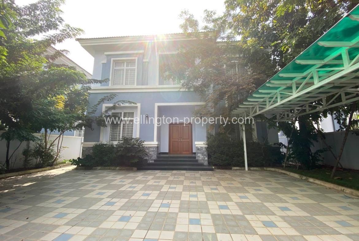 4 Bedroom Villa For Rent At Sen Sok Id S135 - Ellington Property