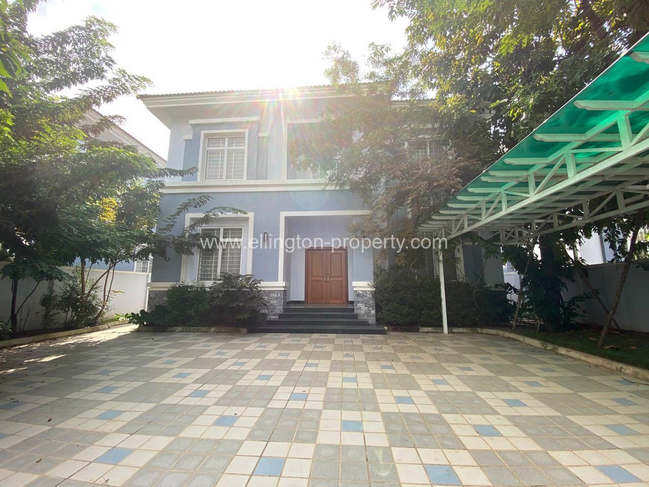 4 Bedroom Villa For Rent At Sen Sok Id S135 - Ellington Property