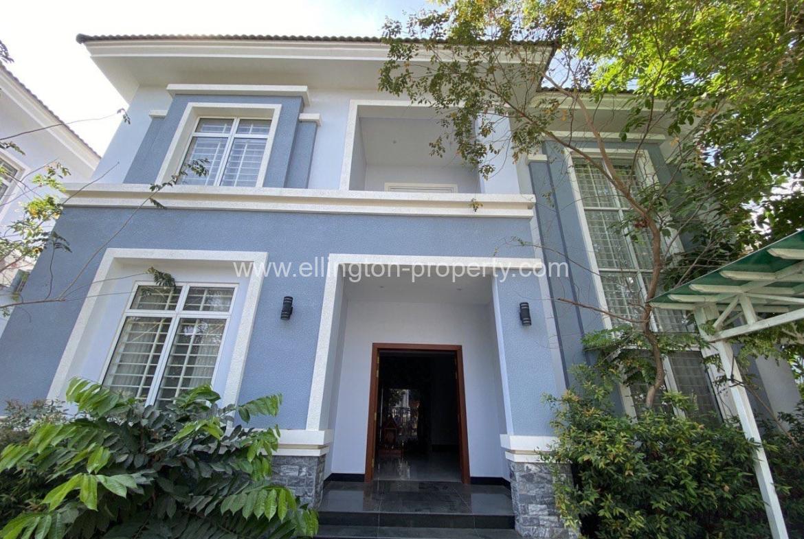 4 Bedroom Villa For Rent At Sen Sok Id S135 - Ellington Property