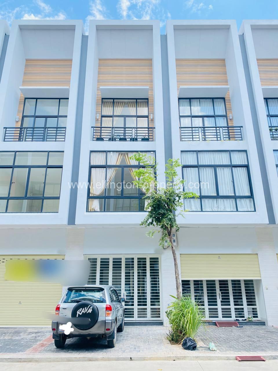 Shophouse For Rent At Beong Snor Id S2067 - Ellington Property