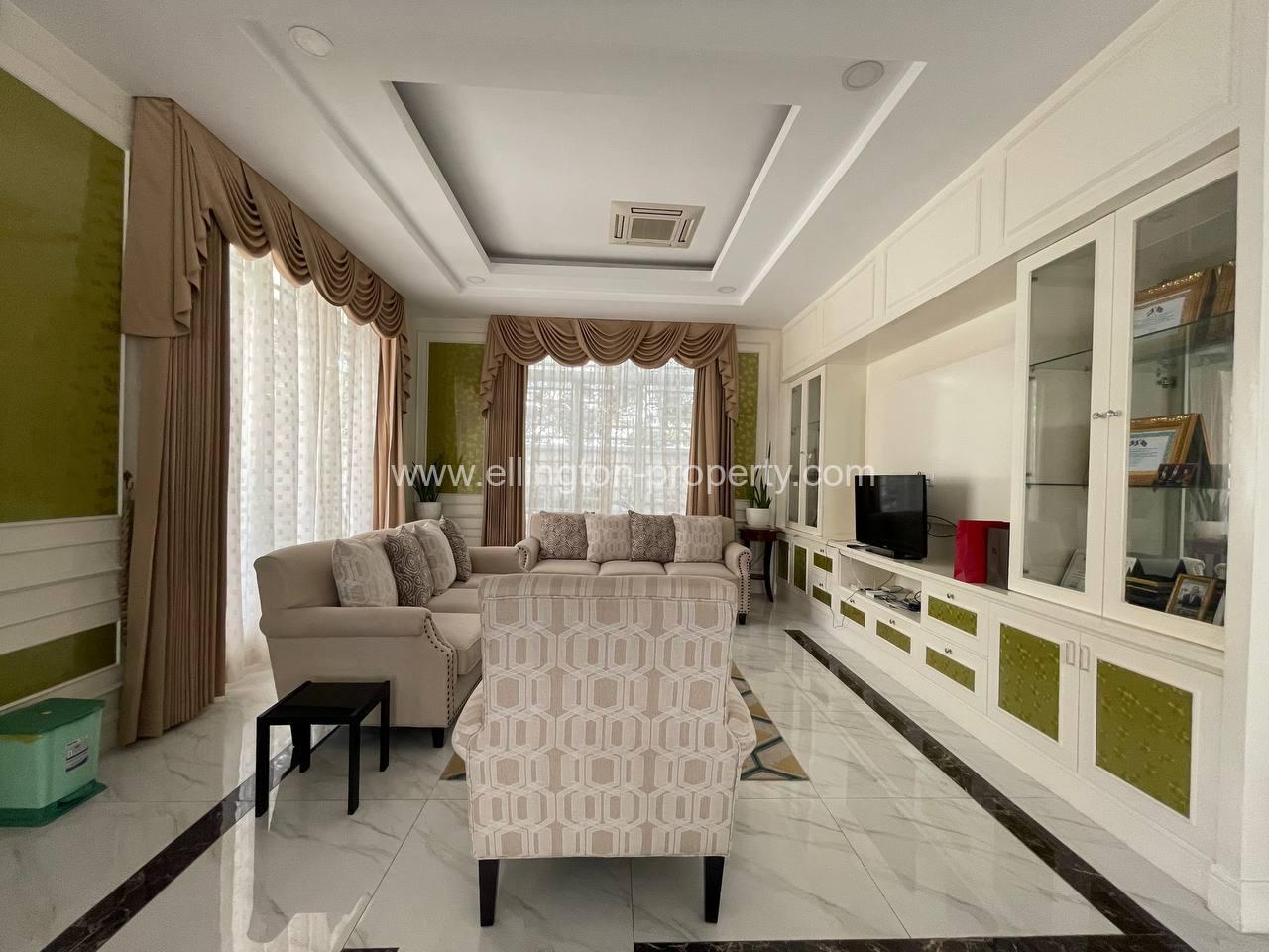 Villa For Rent At Beong Snor Id S2057 - Ellington Property