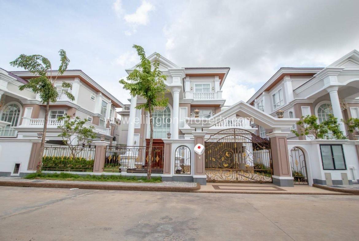 5 Bedrooms Villa Available For Rent , Located In Beong Snor id S2048 - Ellington Property