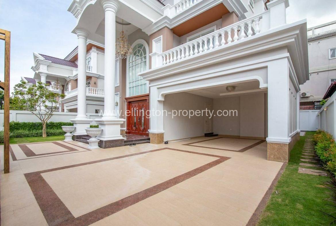 5 Bedrooms Villa Available For Rent , Located In Beong Snor id S2048 - Ellington Property