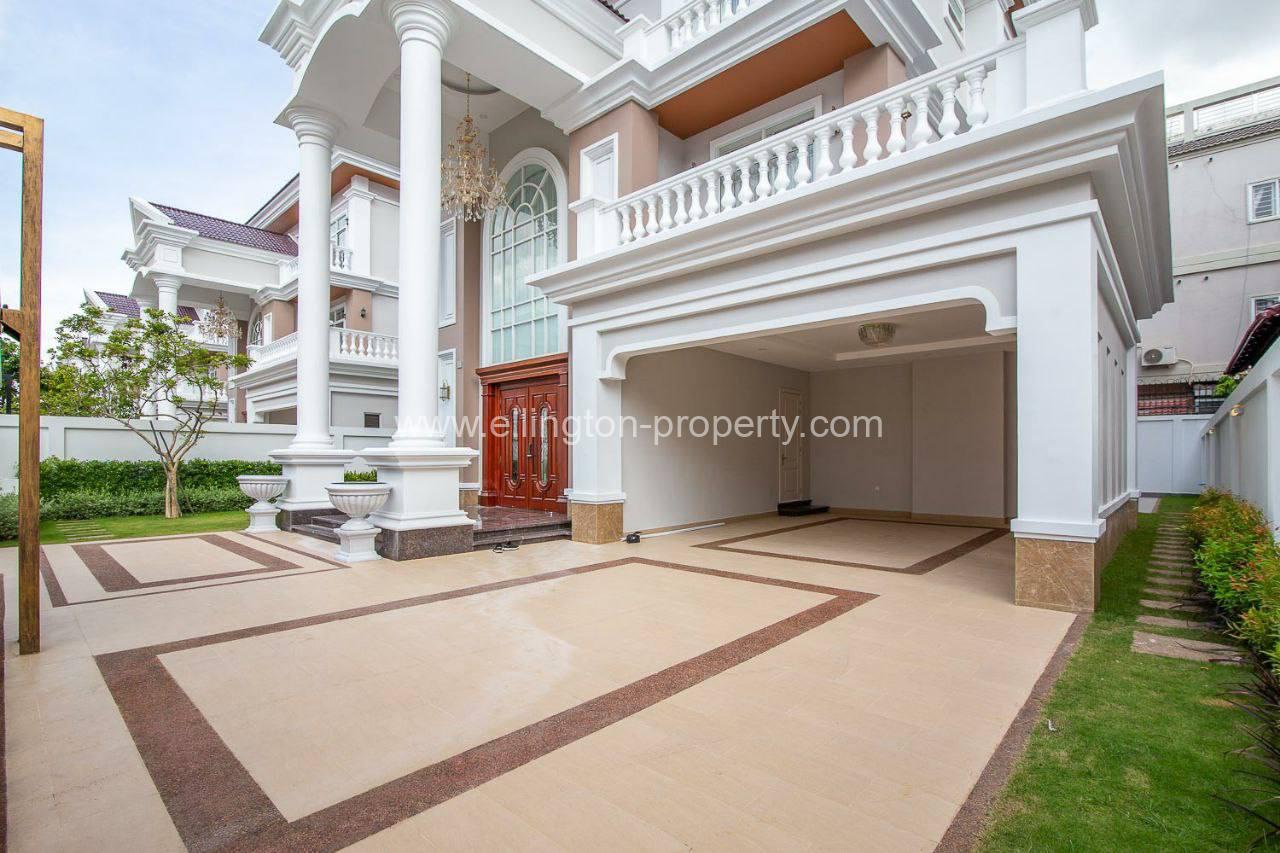 5 Bedrooms Villa Available For Rent , Located In Beong Snor id S2048 - Ellington Property