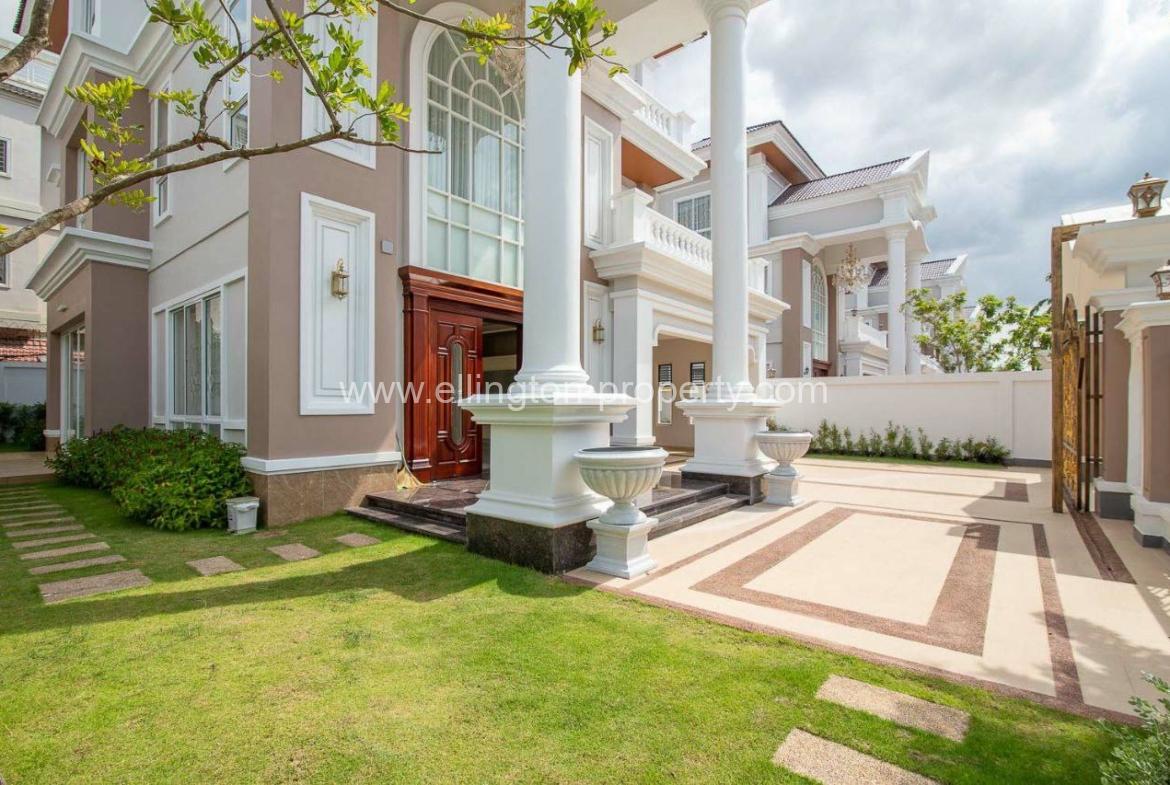 5 Bedrooms Villa Available For Rent , Located In Beong Snor id S2048 - Ellington Property