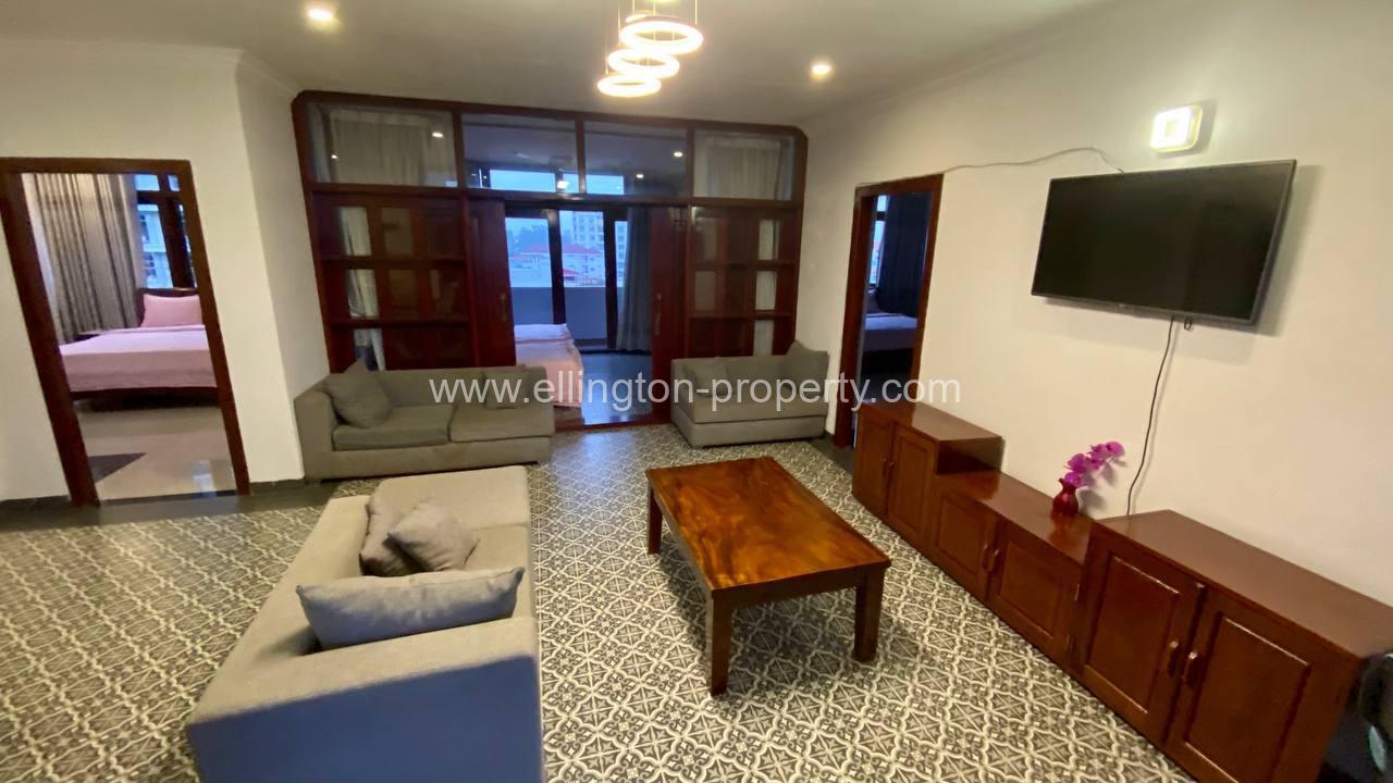 2 Bedroom ( Penhouse ) For Rent At Tonle Bassac Id S129 - Ellington Property