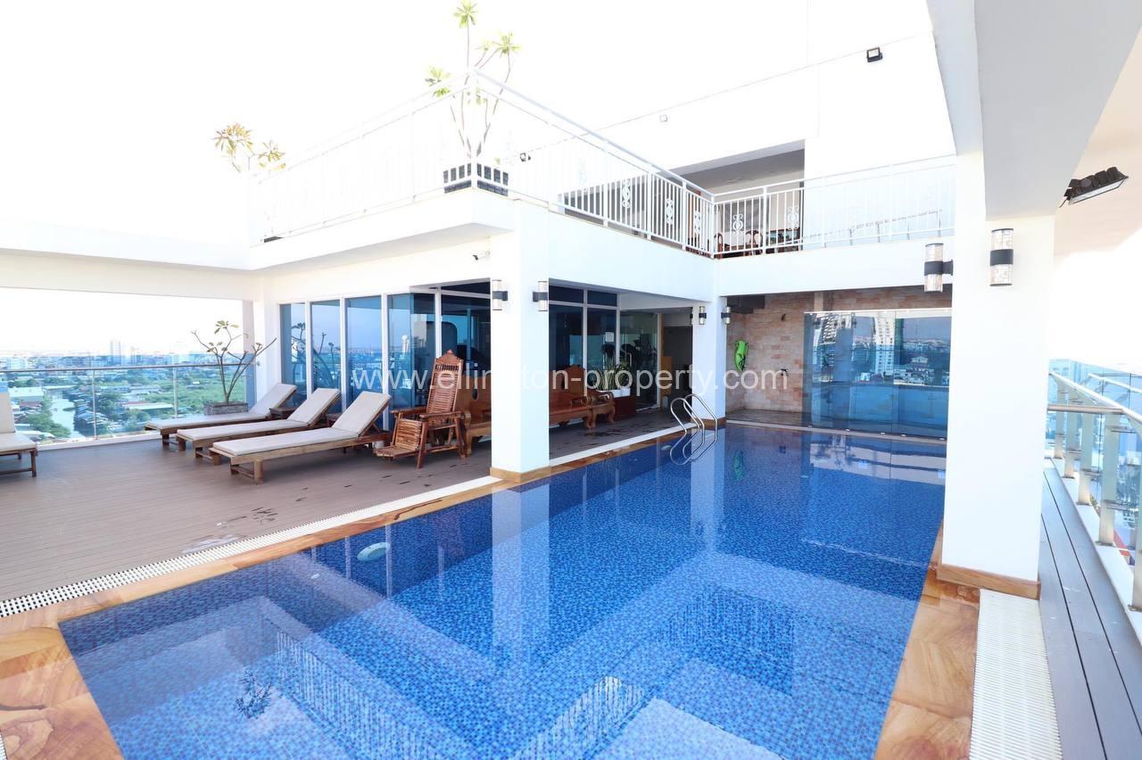 2 Bedrooms Apartment Available For Rent Location In Beong Trabek id S2045 - Ellington Property