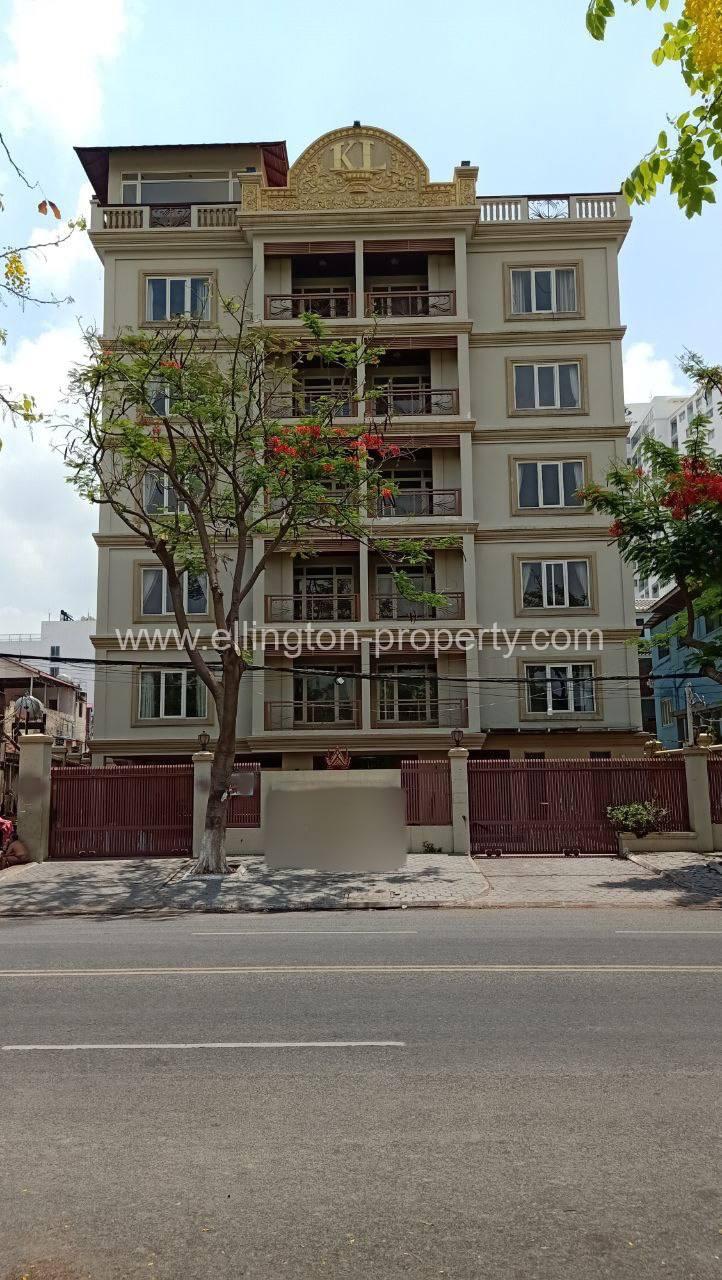 45 Units Apartment Available For Rent Location In Tonle Bassac Id S2044 - Ellington Property