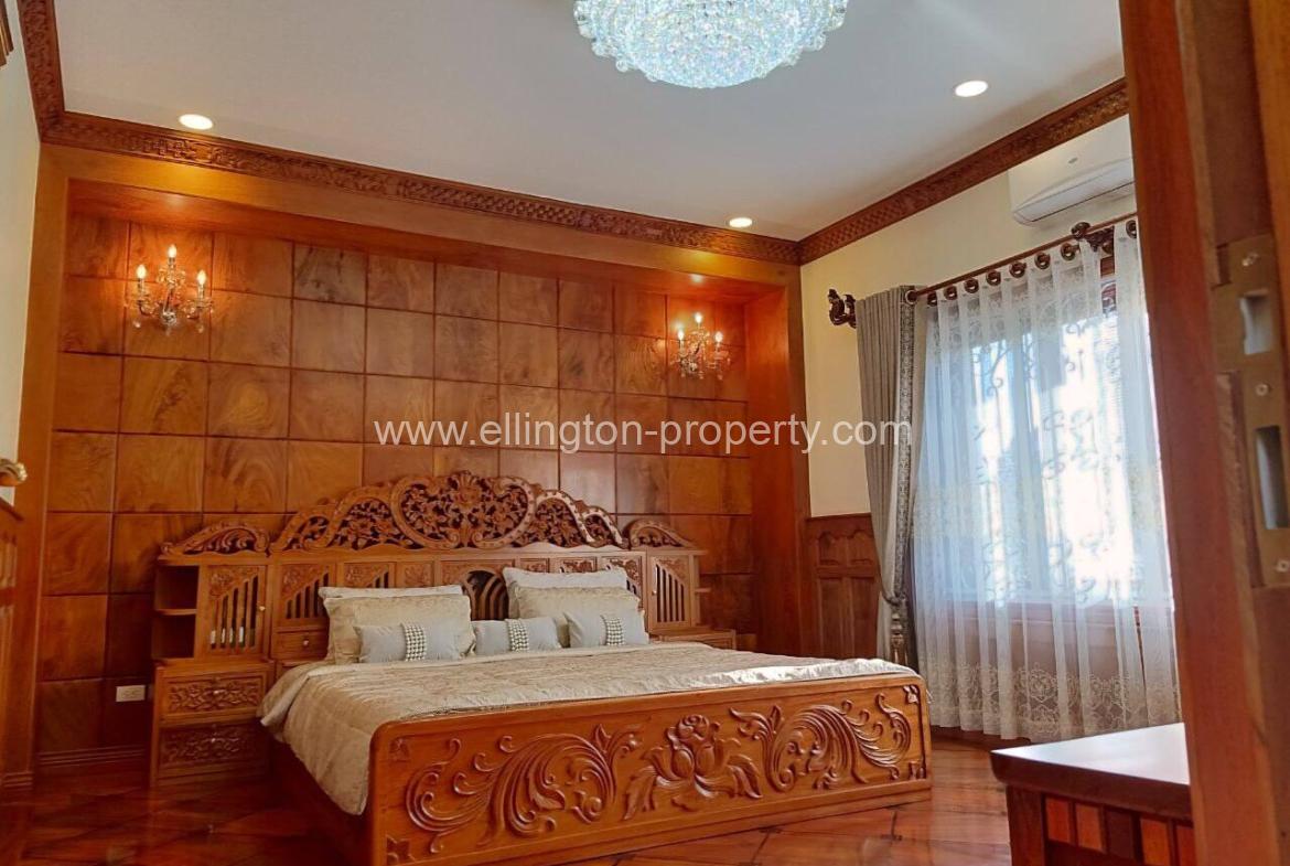 5 Bedroom Villa For Rent In Tonle Bassic - Ellington Property