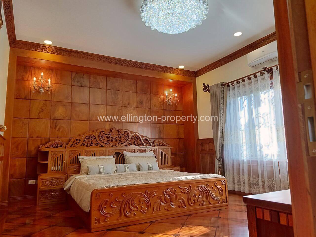 5 Bedroom Villa For Rent In Tonle Bassic - Ellington Property