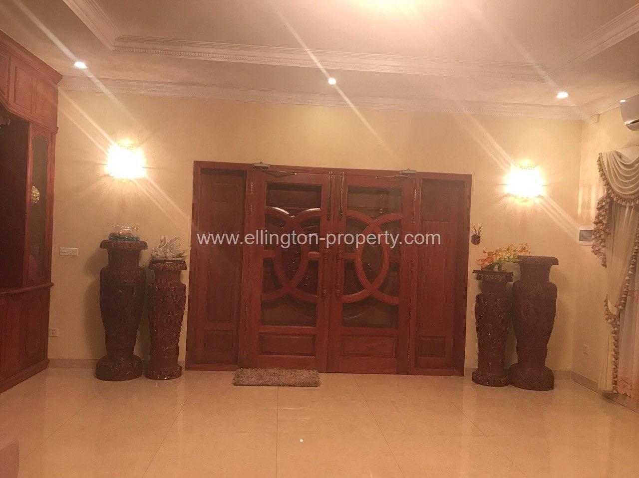 Villa 6 Bedroom Available For Rent , Located In Toul Kork Id S2072 - Ellington Property